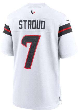 Stroud San Francisco Houston nike custom Player Game Jersey - Bright white 1001